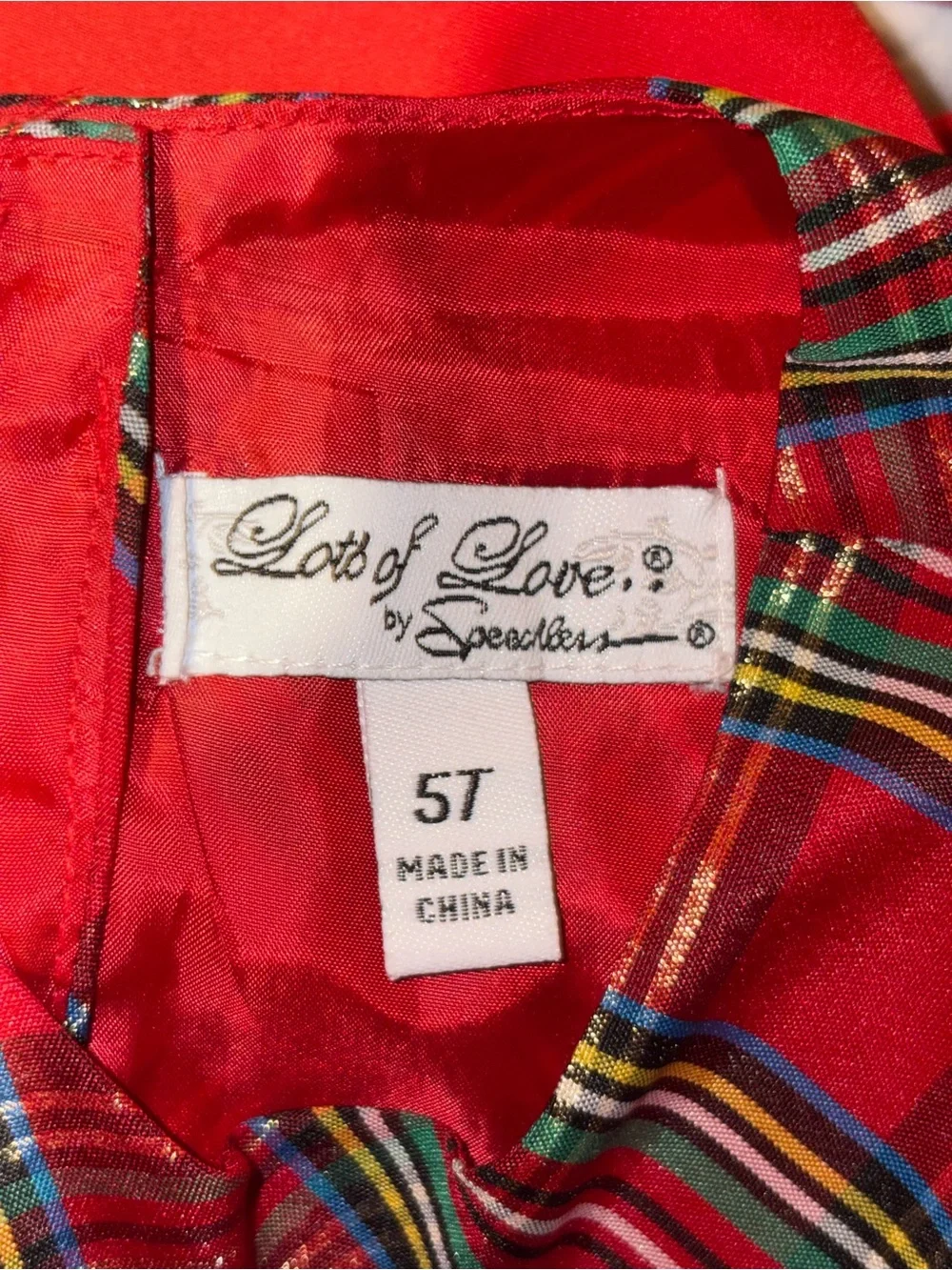 Lots of Love by Speechless Tartan Dress